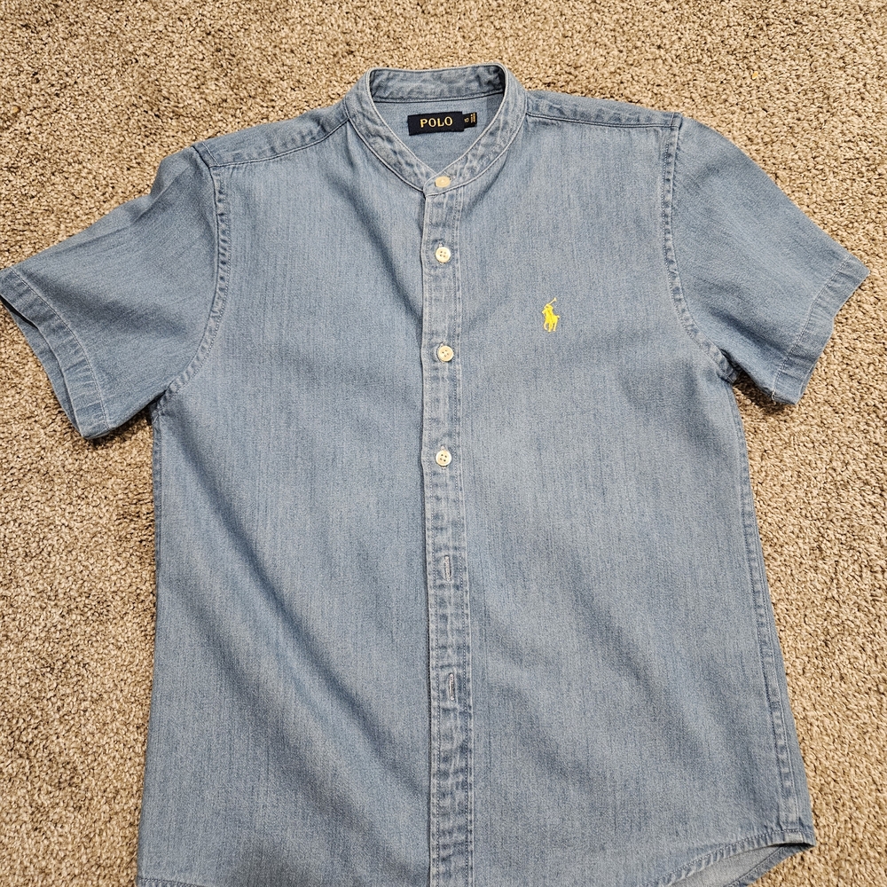 Polo by Ralph Lauren Denim Blue Button-Down Shirt
